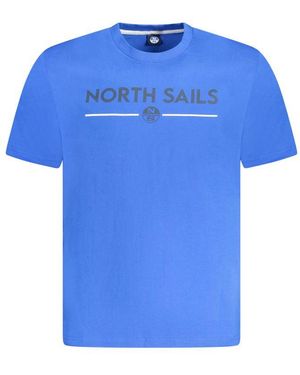 North Sails Cotton T-Shirt - Blue