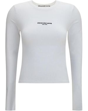 Alexander Wang White Cotton Sportswear