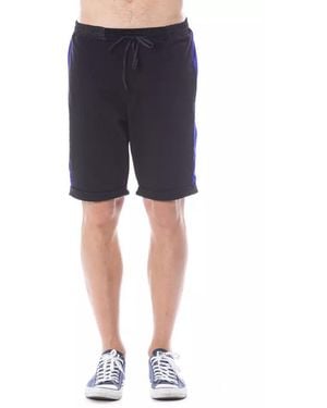 Verri Black Cotton Men's Short