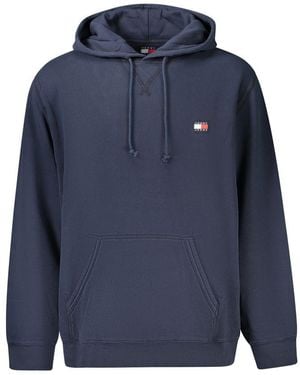 Tommy Hilfiger Blue Cotton Men's Sweatshirt