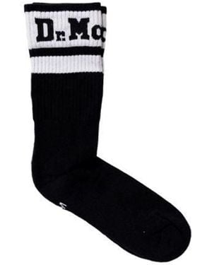 Dr. Martens Black Polyester Socks