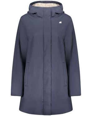 K-Way Blue Nylon 's Jacket - S