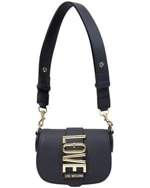 Love Moschino Black Polyethylene Handbag