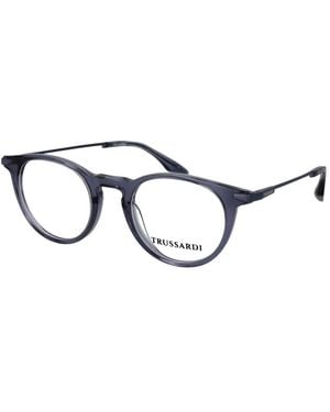 Trussardi Gray Acetate Glasses (frames) - Blue