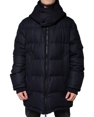 Dolce & Gabbana Long Sleeve Padded Jacket Model Jkt3781 - Blue