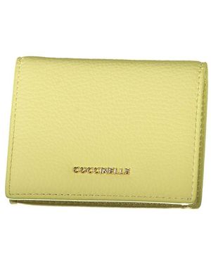 Coccinelle Leather Wallet - Yellow