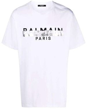 Balmain White Cotton T