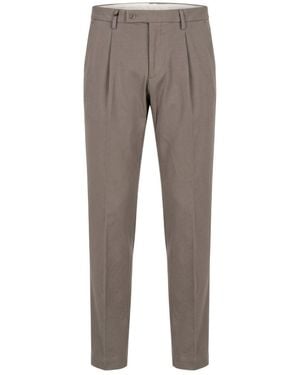 Baldinini Grey Viscose Men Trousers