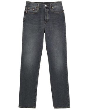 Gucci Classic Denim Jeans - Gray
