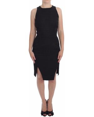 Daizy Shely Black Sheath Party Evening Knee Length Dress