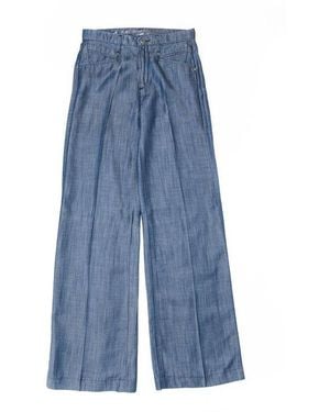 Gas Blue Glass Pants