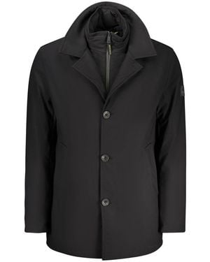 North Sails Black Polyester Men's Jacket
