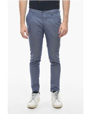 Cruna Single-Pleat Newtown Pants - Blue