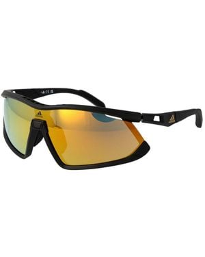adidas Black Plastic Sunglasses