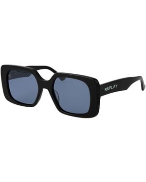 Replay Acetate Sunglasses - Blue