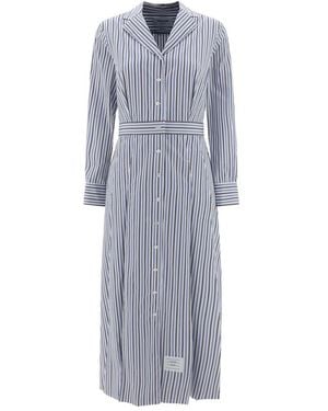 Thom Browne Chemisier Dress - Grey