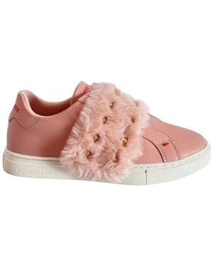 Borbonese Pink Rubber Trainer