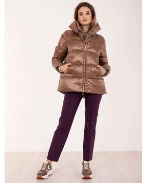 ジャケット REFRIGIWEAR Brown polyester Nora jacket Refrigiwear Brown Polyester Nora Jacket in Black | Lyst