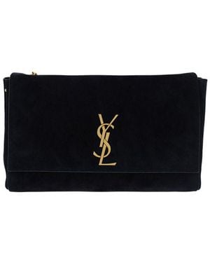 Saint Laurent Kate Shoulder Bag - Black