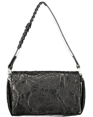 Desigual Black Polyurethane Bag