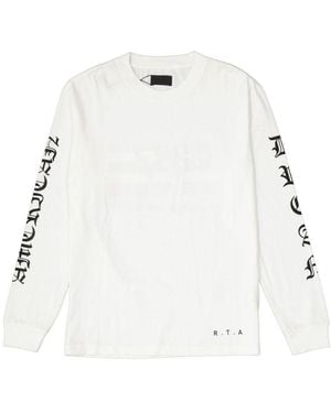 RTA Cotton T-Shirt - White