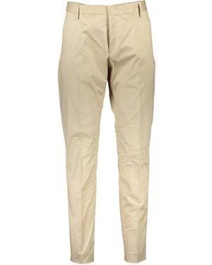 GANT Cotton Casual Trousers - Natural