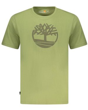 Timberland Green Cotton Men's Shirt