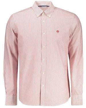 North Sails Red Cotton Men's Shirt - Pink