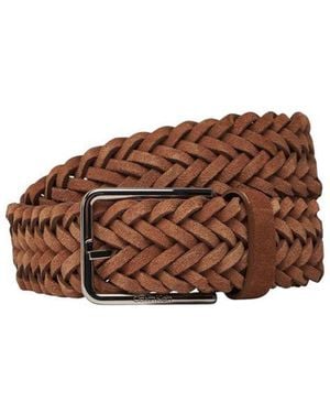Calvin Klein Brown Leather Belt