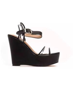 Péché Originel Black Polyethylene Sandal