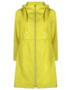 Herno Lightweight Parka Coat - Yellow