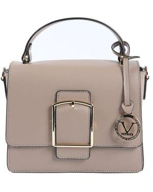 19V69 Italia by Versace Leather Crossbody Bag - Grey
