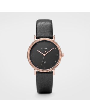 Cluse Grey Leather Watch