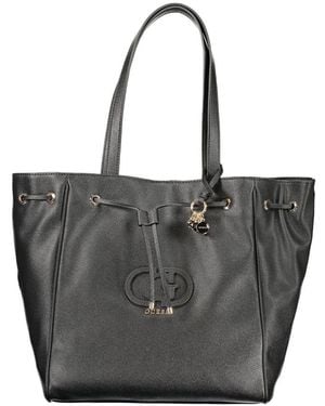 Guess Nero Poliuretano Handbag - Black