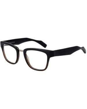 Yohji Yamamoto Acetate Glasses (Frames) - Black