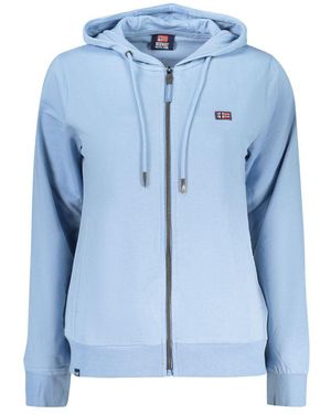 Norway 1963 Azzurro Cotton S Hoodie - Blue