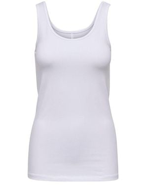 ONLY Cotton Tank Top - Blue