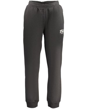 Fila Nero Cotton Men's Pants - Gray