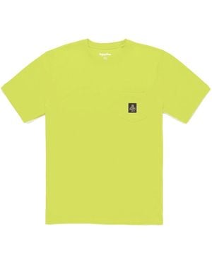 Refrigiwear Sunny Cotton Tee With Chest Pocket Logo - Yellow