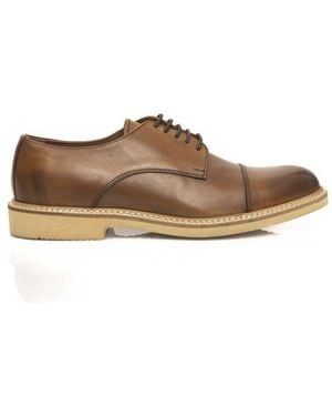 Cerruti 1881 Brown Calfskin Shoe