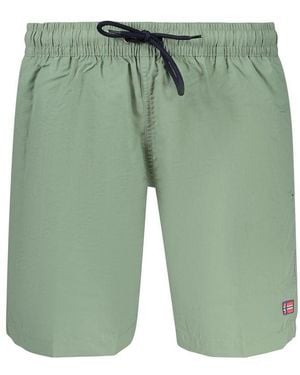 Norway 1963 Green Polyamide Men's Swimwear