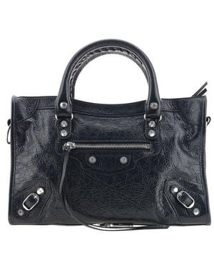 Balenciaga Small Le City Handbag - Blue