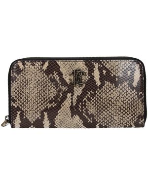 Roberto Cavalli Leather Wallet - Brown