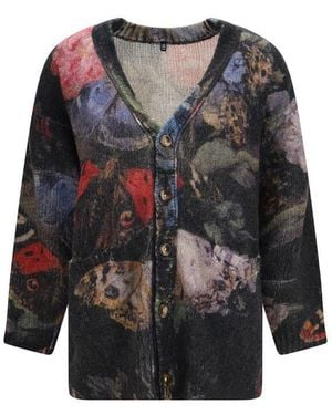 R13 Cashmere Cardigan - Black