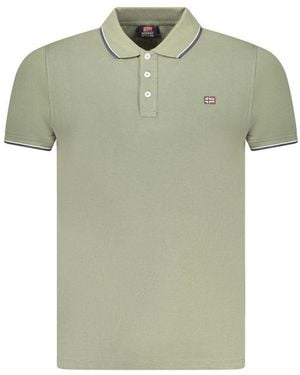 Norway 1963 Verde Cotton Men Polo - Green