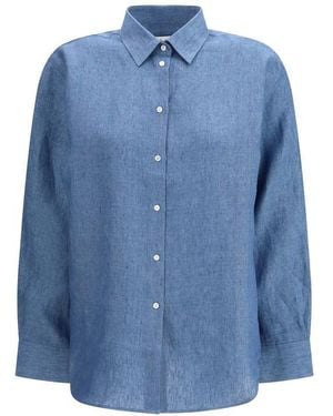 Rohe Blue Denim Shirt