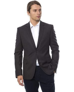Verri Single Brested Blazer - Blue