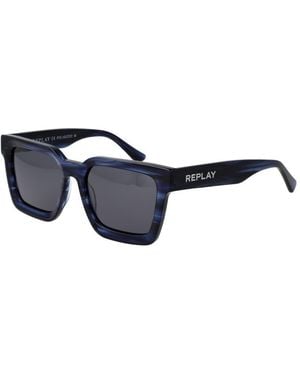 Replay Acetate Sunglasses - Blue