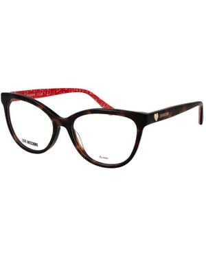 Love Moschino Brown Acetate Glasses (frames)