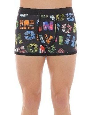 Moschino Black Cotton Boxers - Green